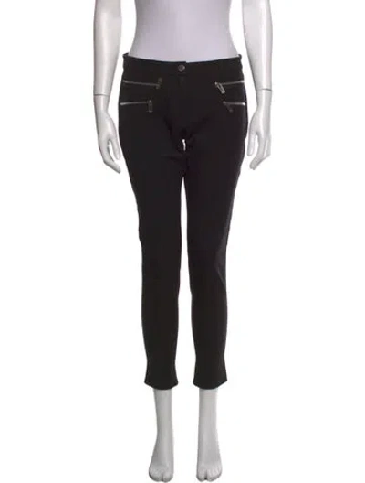 Pre-owned Michael Kors Skinny Leg Pants In Black