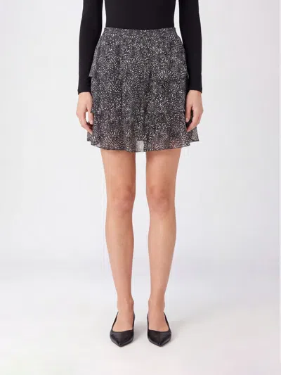 Michael Kors Skirt Woman Color Black In Multi