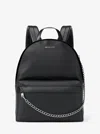 Michael Kors Slater Medium Backpack In Black