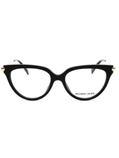 Michael Kors Windham Demo Cat Eye Ladies Eyeglasses Mk4151u 3005 53 In Black