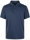 Michael Kors Sleek Micheael Kors Polo In Dark Chambray