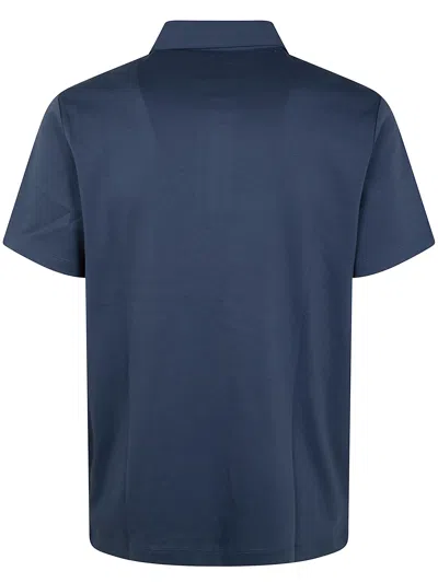 Michael Kors Sleek Micheael Kors Polo In Dark Chambray