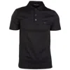 Michael Kors Jersey Polo Shirt In Black