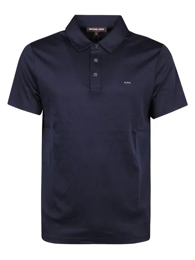 Michael Kors Sleek Polo Shirt In Blue