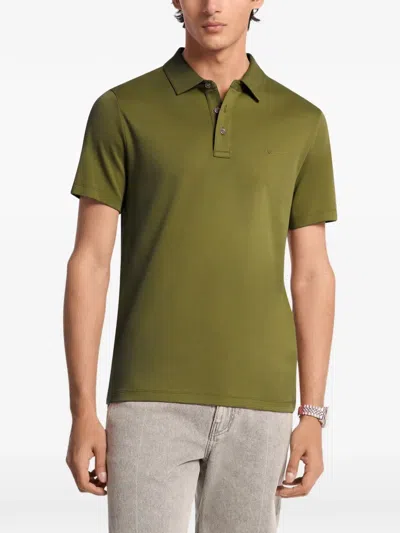 Michael Kors Sleek Polo Shirt In Green
