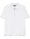 Michael Kors Sleek Polo Shirt In White