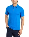 Michael Kors Sleek Slim Fit Polo Shirt In Grecian Blue