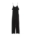 Michael Kors Sleeveless Jumpsuit In Black Polyester In Black