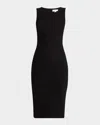 Michael Kors Collection Double Face Stretch Crepe Sheath Dress