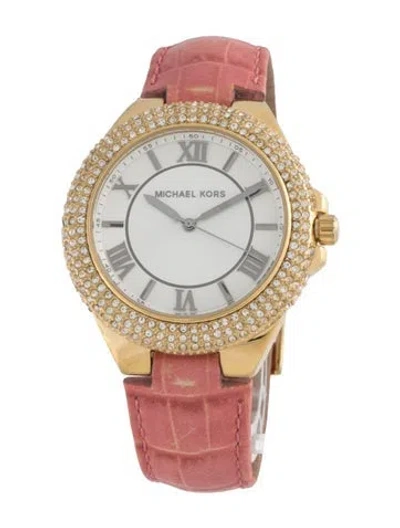 Pre-owned Michael Kors Slim Camille Watch In Multi