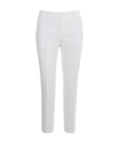 Michael Kors Slim-fit Trousers In White