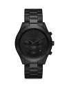 Michael Kors Slim Runway Chronograph, 44mm In Black