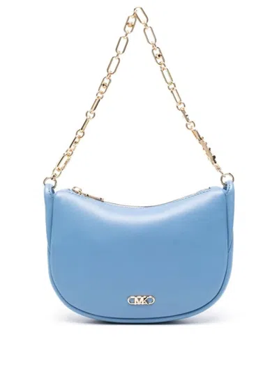 Michael Kors Sm Bracelet Pouchette In Blue
