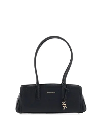 Michael Kors Sm Bw Shoulder Tote Bag In Black