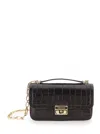 Michael Kors Sm Conv Chain Shldr In Brown