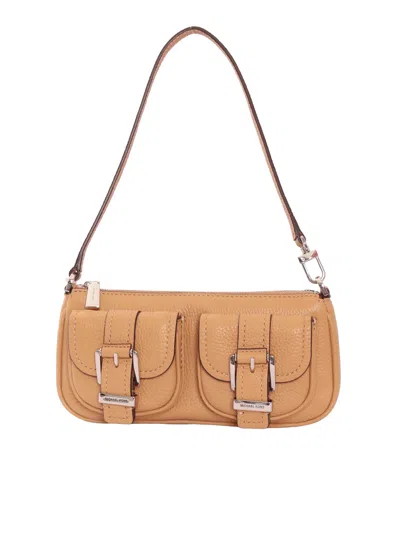 Michael Kors Sm Conv Pouchette In Neutral
