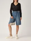 Michael Kors Sm Conv Pouchette Shoulder Bag In Sabbia
