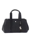 Michael Kors Sm Ew Satchel Bag In Black