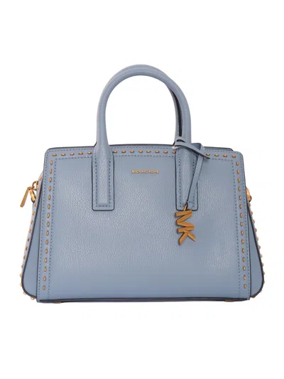 Michael Kors Sm Satchel In Blue