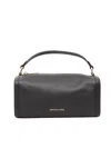 Michael Kors Sm Th Barrel Xbody In Black