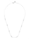 Michael Kors Small Astor Link Necklace In Silver