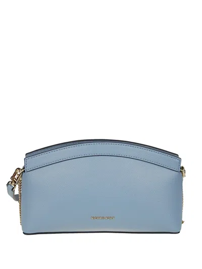 Michael Kors Small Athena Convertible Clutch Bag In Blue