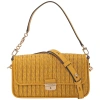 Michael Kors Small Bradshaw Logo Convertible Shoulder Bag In Yellow