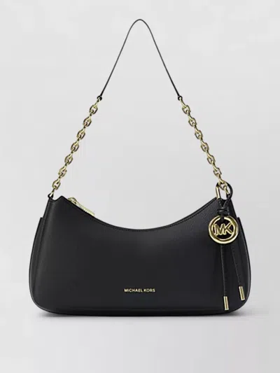 Michael Kors Small Chain Shoulder Bag Structured Shape In Black