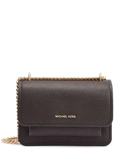 Michael Kors Small Claire Crossbody Bag In Chocolate