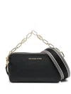 Michael Kors Small Double Zip Crossbody In Black