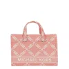 Michael Kors Gigi Small Tote Bag In Pink