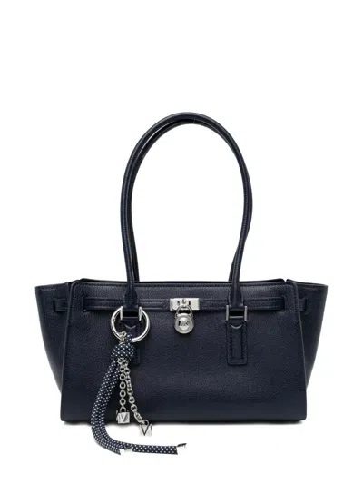 Michael Kors Small Hamilton Tote Bag In Blue