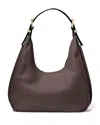 Michael Kors Small Hobo Shoulder Bag In Chocolate