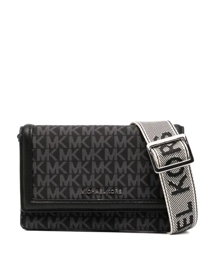 Michael Kors Small Jet Set Crossbody Bag In Black