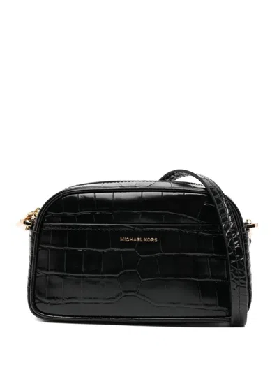 Michael Kors Small Jet Set Crossbody Bag In Black