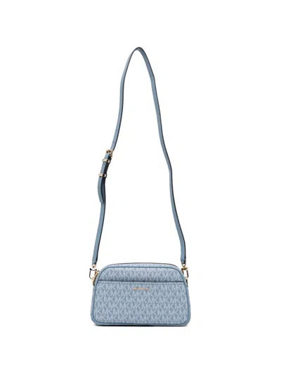 Michael Kors Small Jet Set Crossbody Bag In Blue