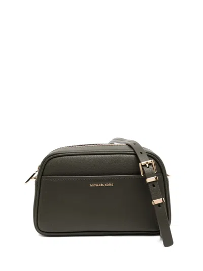 Michael Kors Small Jet Set Crossbody Bag In Gray