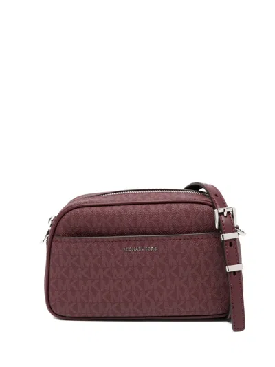 Michael Kors Small Jet Set Crossbody Bag In Red