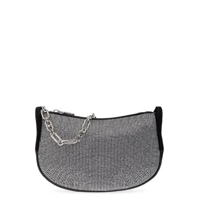 MICHAEL KORS MICHAEL KORS SMALL KENDALL EMBELLISHED SUEDE SHOULDER BAG