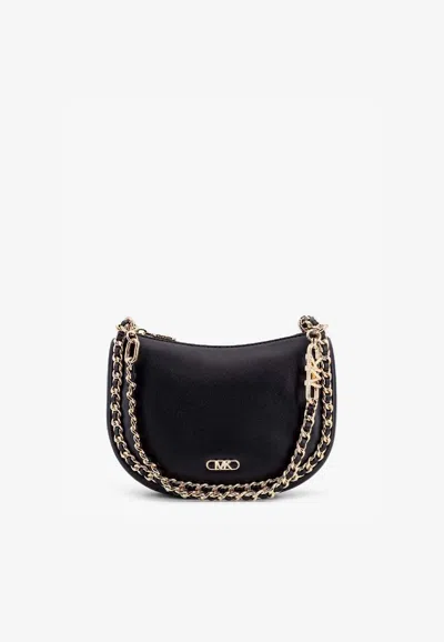 Michael Kors Small Kendall Shoulder Bag In Black