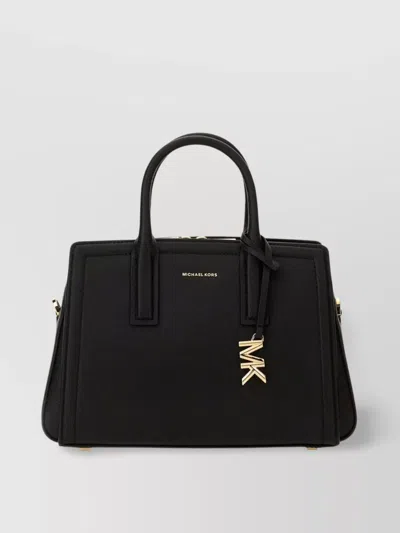 Michael Kors Small Laila Cross-body Bag In Black