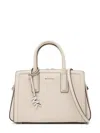 Michael Kors Small Laila Satchel In Neutrals