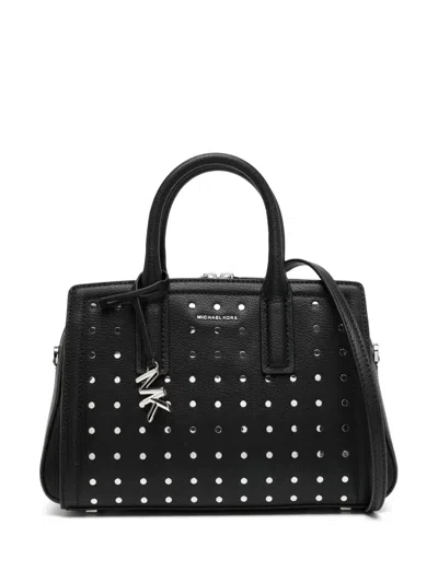 Michael Kors Small Laila Tote Bag In Black