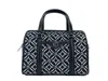 Michael Kors Small Leather Duffle Crossbody Bag Black In Multi