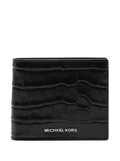 Michael Kors Bi-fold Wallet In Black