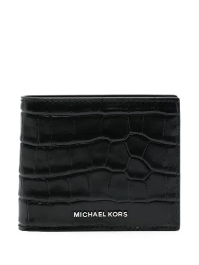 Michael Kors Hudson Wallet In Black