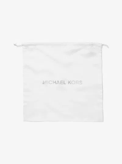 Michael Kors Small Logo Woven Dust Bag In White