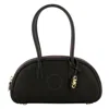 Michael Kors Small Lulu Leather Satchel In Black