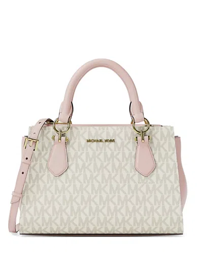 Michael Kors Small Marilyn Monogram-pattern Tote Bag In Neutral