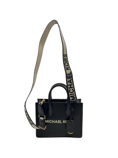 Michael Kors Small Mirella Tote Bag In Black